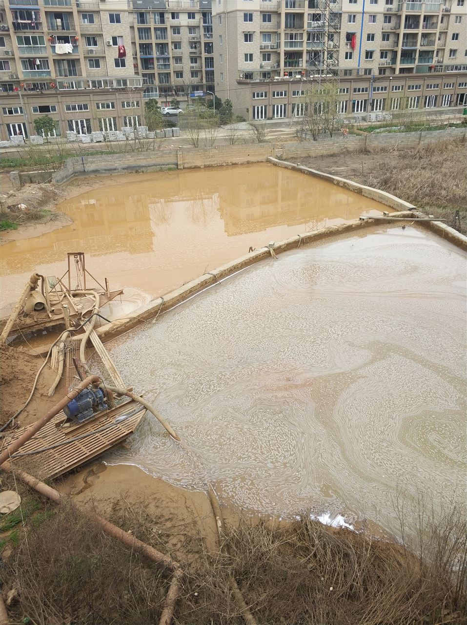 吉阳沉淀池淤泥清理-厂区废水池淤泥清淤