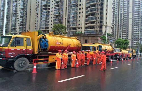 吉阳市政管道清淤